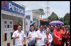 Mini Stesen Minyak Petrol dan Diesel Pertama di Tongod