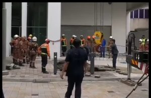 Kren DBKL Diguna Cari Wanita Warga India Jatuh Dalam Tanah Jerlus