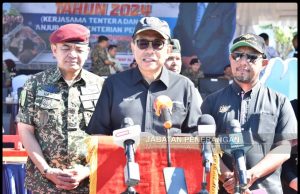 MINDEF Memperuntukan RM234.5 Juta Membangunkan Sektor Pertahanan Di Sabah Khaled