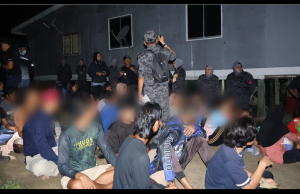 JIM Tahan 24 Pati Di Setinggan Lahad Datu Dalam Operasi Tengah Malam