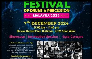 Festival Of Drums And Percussion Malaysia 2024, Jadi Medan Pemuzik Terbaik Negara