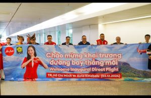 AirAsia Perluas Rangkaian Di Vietnam Dengan Penerbangan Pertama Dari Kota Kinabalu Hari Ini