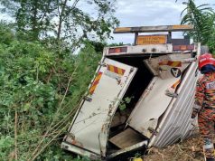 Lori Terbalik di Tamparuli, Lelaki Maut, Seorang Lagi Cedera