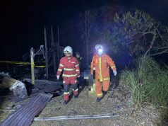 Warga Emas Rentung Dalam Kebakaran Rumah di Kg Bangkahak, Kota Belud