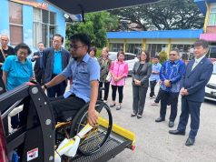 Jepun Sumbang Van Mesra OKU Bernilai Lebih RM200,000 kepada Sabah Cheshire Home