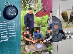 Syabu, Ketum dan Ubat Batuk Dirampas, Enam Individu Dicekup Polis di Lahad Datu