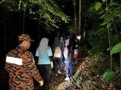 Bomba Selamatkan 13 Pendaki Sesat di Bukit RDC Sepilok