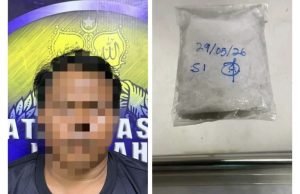 Lelaki Warga Asing Ditahan, Polis Semporna Rampas Syabu Bernilai RM5,000