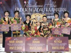Gelvia Vanessa Wakil Papar Dinobatkan Unduk Ngadau Kaamatan 2026