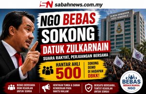 SOKONG G57 HENTIKAN TUNDA DAN SAMAN KENDERAAN PADA WAKTU MALAM, BEBAS KERAH 500 AHLI TURUN DEMO DI HADAPAN DBKK