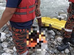 Abang Maut, Adik Masih Hilang Lemas di Sungai Melangkap