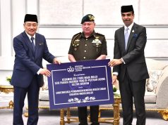 Agong Kurnia Sumbangan RM500,000 Kepada Mangsa Kebakaran Kudat dan Sandakan
