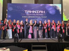 Sabah Perkukuh Tadbir Urus Responsif Gender, 15 Pegawai Ditauliah sebagai Train The Trainers