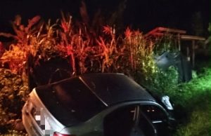Dua Cedera, Seorang Selamat, Mitsubishi Dinaiki Terbabas Sendiri di Jalan Keningau-Tambunan