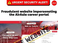 AirAsia Beri Amaran Laman Kerja Palsu, Tipu Pemohon Minta Yuran Proses