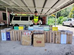 PPM Rampas Rokok Tidak Bercukai Dianggarkan Melebihi RM167,520 di Tenom