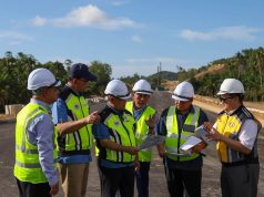 KKR Pantau Sendiri Projek Pan Borneo Sabah, Sasar Siap Mengikut Jadual September Ini