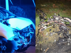 Lelaki Maut, Motosikal Ditunggang Terbakar Dirempuh Viva di Jalan Putatan