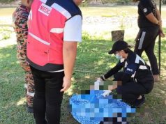 Remaja Lelaki Maut Lemas Ketika Mandi Sungai di Papar