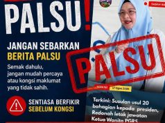 Wanita PGRS Nafi Sebaran Propaganda Desak Redonah Letak Jawatan Sebagai Ketua Wanita