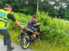 10 Motosikal Disita, 27 Saman Dikeluarkan dalam Ops Samseng Jalanan di Kota Belud