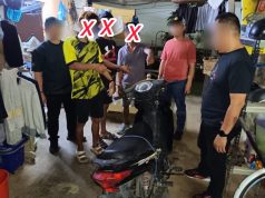Tiga Lelaki Disyaki Curi Motosikal Ditahan di Penampang