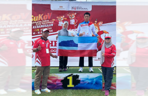 Pelajar PPKI Sabah Olahragawan Terbaik SUKOV Kebangsaan