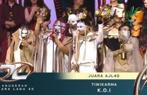Lagu ‘Tiwikarma’ Nyanyian K.O.I Dinobat Juara AJL40