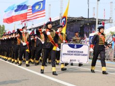 Kontinjen MOF Sabah Cipta Sejarah, Muncul Juara Pada Perbarisan Sambutan HKHS