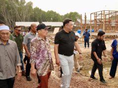 Ketua Menteri Tinjau Pembinaan 20 Rumah Mesra SMJ Berkelompok di Kudat
