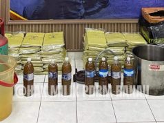 Sorok 60 Kilogram Serbuk Ketum di Kerusi Belakang Kereta, Dua Lelaki Dicekup di Ranau
