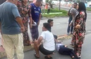 Murid 11 Tahun Cedera Parah Dilanggar Kereta Ketika Melintas Jalan di Manggatal