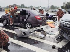 Lapan Cedera, Lima Parah, Bezza Buat U-Turn Sebelum Bertembung D-Max dan Motosikal